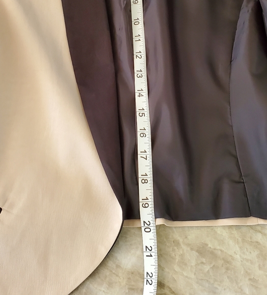 NWT Temira Open Front Nude Jacket Blazer Size 12 - Picture 7 of 7